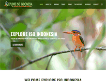 Tablet Screenshot of exploreisoindonesia.com